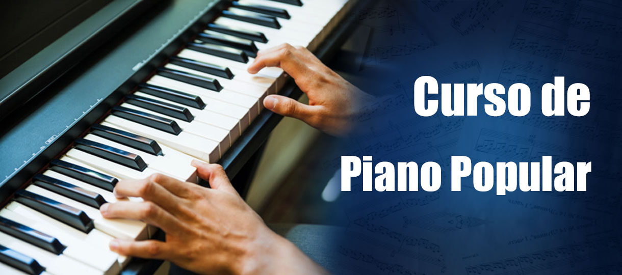 Curso de Piano Popular - Escola de Música em Pinheiros e Vila Madalena